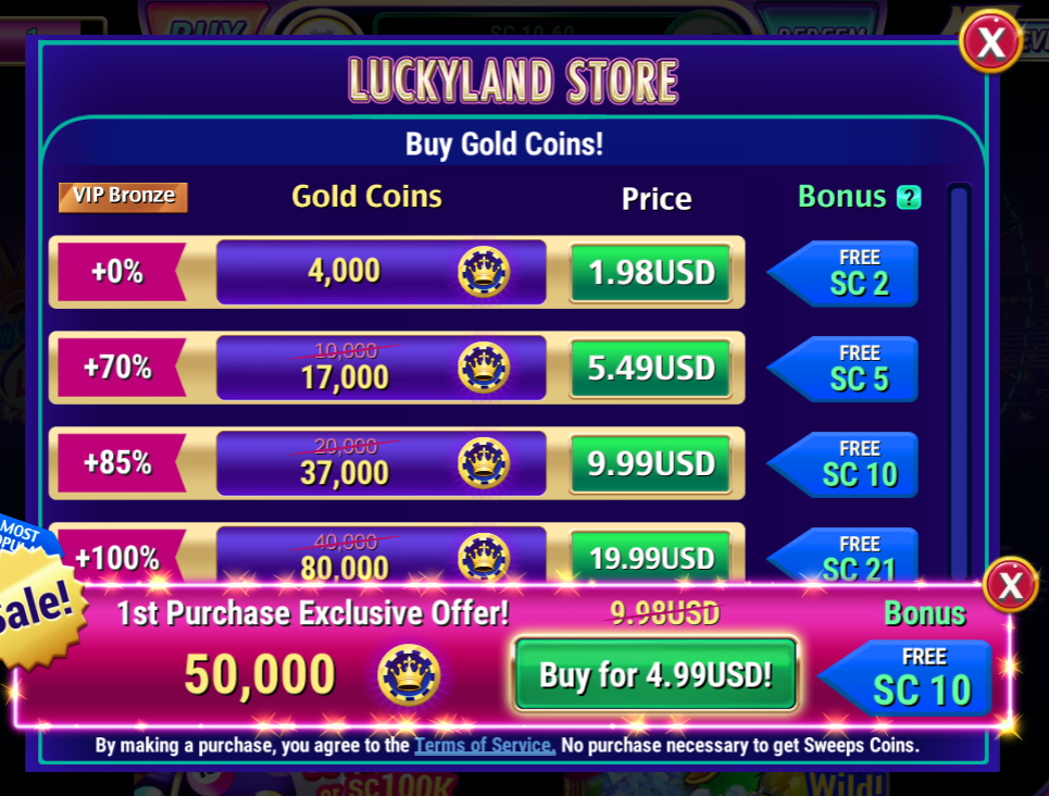 Luckyland Slots No Deposit Bonus Codes